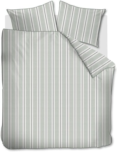 Rivièra Maison Silvan dekbedovertrek - Lits-Jumeaux XL - 260 x 200/220 cm - Groen