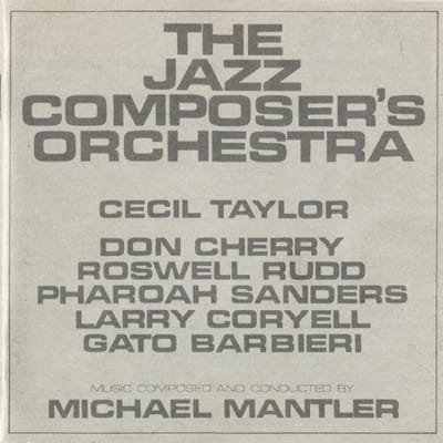 The Jazz Composer's Orchestra - The Jazz Composer's Orchestra (CD)