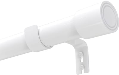 Dailygoods- Gordijnroede Uitschuifbaar - Verstelbaar van 84-150 cm - Gordijnrail - Douchegordijnstang - Geschikt voor Woonkamer/Badkamer - Antislip Bevestiging - Gordijnstang