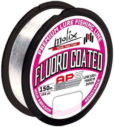 Molix Fluoro Coated Aps Flurocarbon 150 M Zilver 0.133 mm