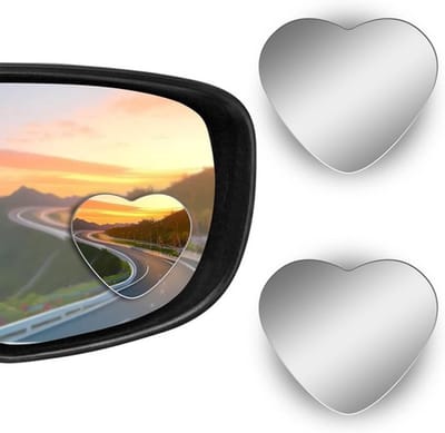 360° Draaibare Blind Spot Spiegel voor Auto, SUV en Vrachtwagen - HD Glas voor Verhoogde Verkeersveiligheid en Duidelijk Zicht