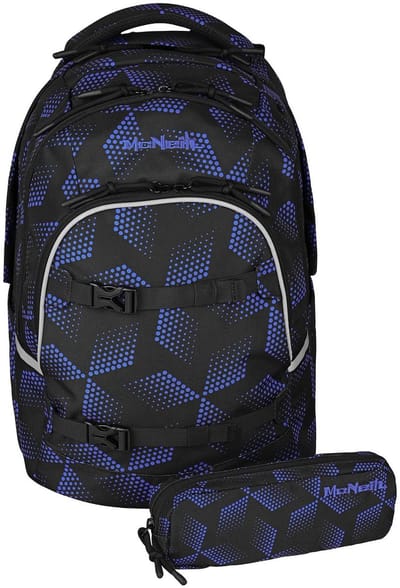McNeill schoolrugzak Milo School Backpack Bishi zwart