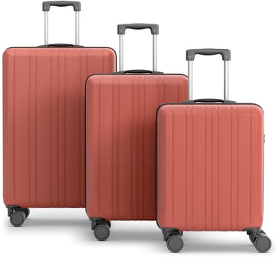 Dailygoods- Kofferset 3-delig - Lichtgewicht ABS - Robuuste hardschalige Koffer - Zachte wielen - TSA-slot - XL/L/Handbagage (100/60/36 l) - Reiskoffers