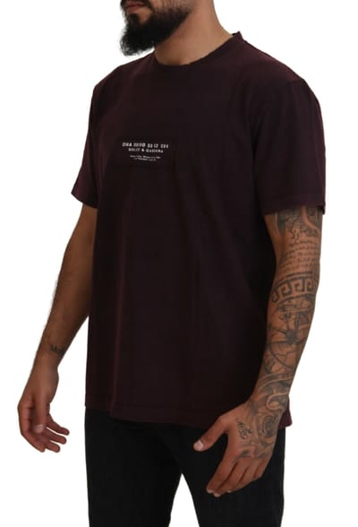 Ronde Hals T-shirt met Korte Mouwen