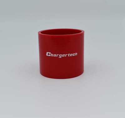 Rechte koppelstukken silicone - Rood, 76mm