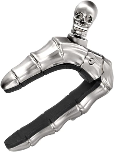 Gitaar Capo Set - Ukelele Accessoires - Muziek Maken - Uniek Schedel Design - 1 Stuks - Zilver