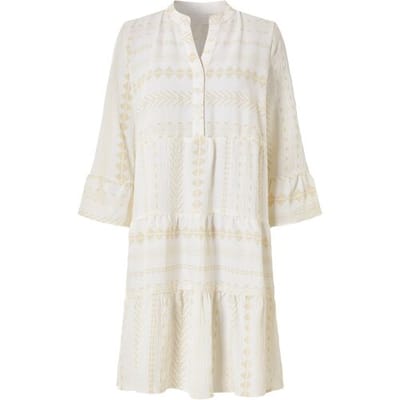 ESMARA Dames jurk (Crème, XS (32/34))
