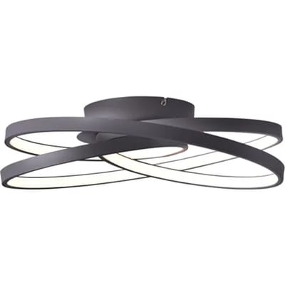 Brilliant Labyrinth - Plafondlamp - LED 42W - Zwart