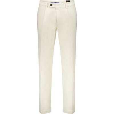 Gardeur Broek Tolino King Twill Soft Cashmere Touch Ecru / male