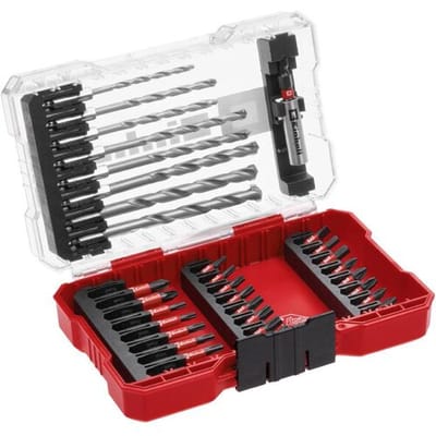 Einhell 108753 Boor- en bitassortiment 33-delig Steen, Beton, Metselwerk 3 mm, 4 mm, 5 mm, 6 mm, 7 mm, 8 mm, 9 mm, 10 mm