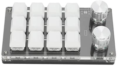 12 Toets Macro Toetsenbord - Programmeerbaar Mini Toetsenbord voor Gaming en Kantoor