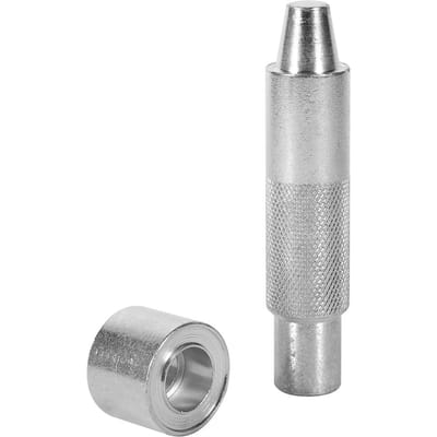 Stalen Oogjespons Matrijs Gereedschap Voor Leerbewerking En Kleding (1400#17mm)
