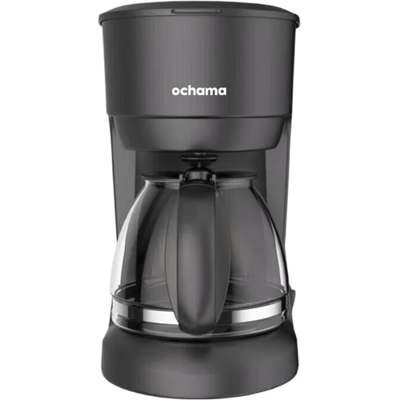 Ochama filterkoffiezetapparaat, klein koffiezetapparaat voor huishoudelijk gebruik, Amerikaanse volautomatische mini-filterkoffiemachine