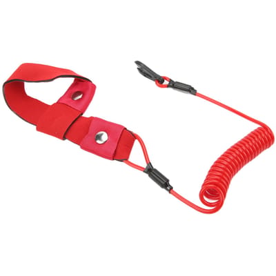 Startonderbreker Veiligheidskoord EW2‑68348‑00‑00 Vervanging voor Yamaha FX1 1994‑1995 red