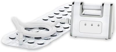 Zylo® Bubbelbadmat - Bubbelmat - Mat voor Bubbels - Wit - 120cm x 36cm x 3cm