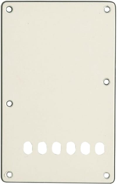 Göldo Tremolo Backplate 3-ply AW Aged wit - Gitaaronderdeel