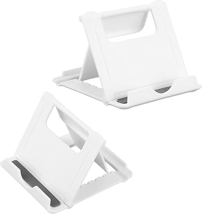 Verstelbare Telefoonhouders - Opvouwbare Smartphone Stand voor Tafel, Draagbare Tablet Houder, Ideaal voor Thuis, Kantoor en Films Kijken