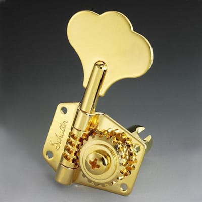 Schaller bas mechanieken BML 4L goud, BMGOL - Basgitaar stemmechaniek