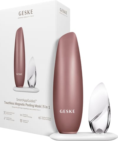 GESKE | SmartAppGuided™ Touchless Magnetisch Peeling Mask 5 in 1 | Magnetisch gezichtsmasker | Verwijdert onzuiverheden | Gezichtsmasker | Poriënreiniging | Verzorging | Gezichtmaskers