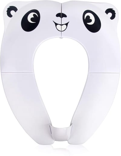 Opvouwbare Babytoiletbril - Draagbaar Kindertoilet voor Peuters met Antislip Pads