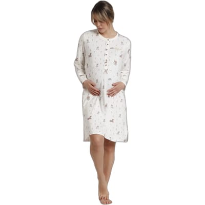 Lange mouwen nachthemd voor dames Disney Maternity Bambi You are so Loved