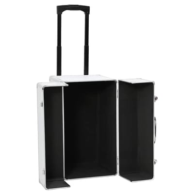vidaXL - Pilotentrolley - 47x39x27 - cm - aluminium - zilverkleurig