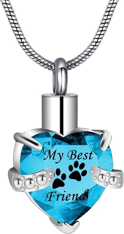 Waterdichte Crematie Sieraden voor Huisdieren - Urn Hanger Ketting voor As