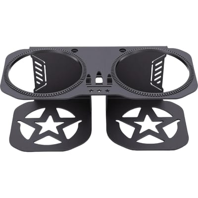 Porte-gobelet / Porte-bouteille d'eau pour poignée passager – Compatible avec Polaris RZR XP 1000 (2014-2023) - Le noir noir