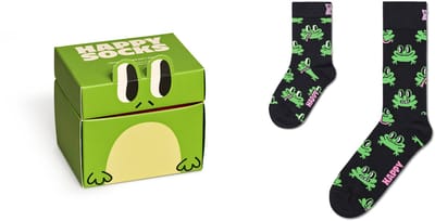 Happy Socks - Mini & Me 2-Pack Froggys Socks Gift Set - Unisex - Sokken - 36/40 +0-12m