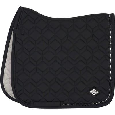 Hv Polo Zadeldek Hvpclassic Dressuur Zwart - Zwart - dressuur Paard