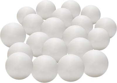Tafeltennisballen - Pongballen trainingsballen - Tafeltennis spelen - Maximale duurzaamheid - 40 mm - Wit