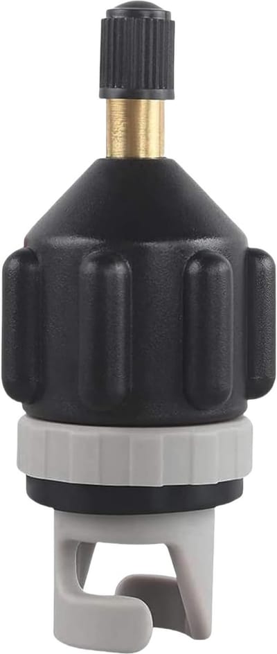 Universele Opblaaspomp Adapter voor Sup Board, Kajak en Rubberboot - Luchtkamer Ventiel Set