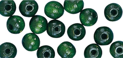 104x stuks groene houten kralen 10 mm - Eigen sieraden maken - kettingen/armbandjes