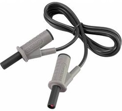 VOLTCRAFT MSB-501 Veiligheidsmeetsnoer Banaanstekker 4 mm Banaanstekker 4 mm 1.00 m Zwart 1 stuk(s)