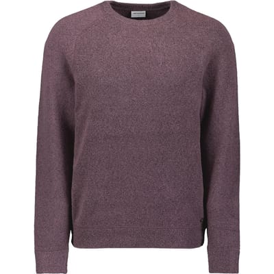 No Excess Pullover Crewneck Soft Wool Blend Dark Wine Größe: S | Pullover Outlet | Herren | Rot