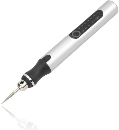 Dailygoods- Graveerpen Draadloos 8W - Graveerpen Metaal - Graveerpen Kunststof - 3 Snelheden - Lithiumbatterij 300 mAh - Oplaadbaar - Graveermachine