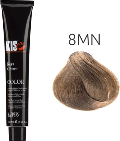 Haarverf - 8MN Licht mat blond | KIS