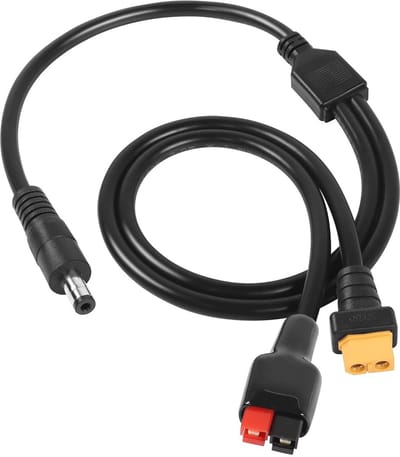 DC5521 naar XT60 en Zonne Connector Kabel 14AWG voor Draagbare Oplaadstations