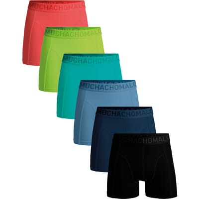 Muchachomalo Heren Boxershorts – 6 Pack – Microfiber – Sneldrogend – Heren Ondergoed – Sport Ondergoed – Onderbroeken Heren