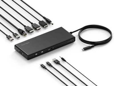 USB-C Dockingstation met Triple Video Ondersteuning