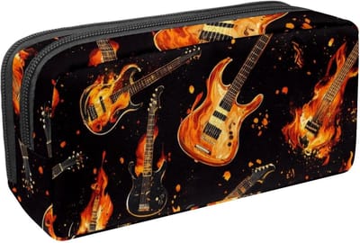 Pennentas Organizer - Etui Tas - School Kantoor - Stijlvolle Print - 21x10cm - Meerkleurig