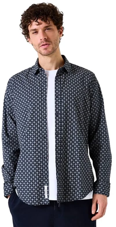 Bedrukt shirt met lange mouwen Garcia