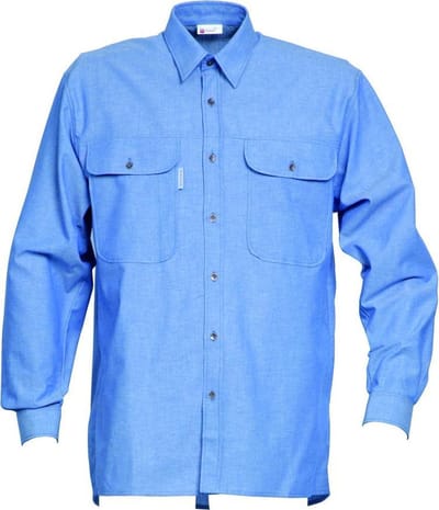 Havep Hemd Chambray lange mouw 1624 - Chambray Blauw - M