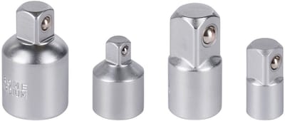 Kreator Reductieset 4-delig Staal CrV 1/4" 3/8" 1/2" Vergrendelingskogel