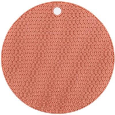 Ronde Placemat Rubber Vrij van Giftige Stoffen Anti-Slip Hittebestendig Wasbaar Tafelisolatiepad voor Kop