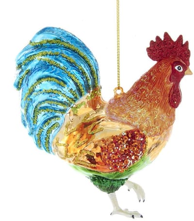Noble Gems Rooster 3.5 InchKurt S. Adler