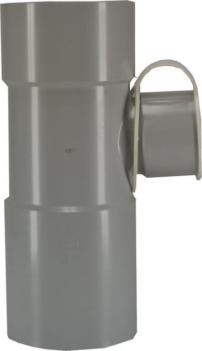 Sub PVC regenton automaat 3xmof 80 mm