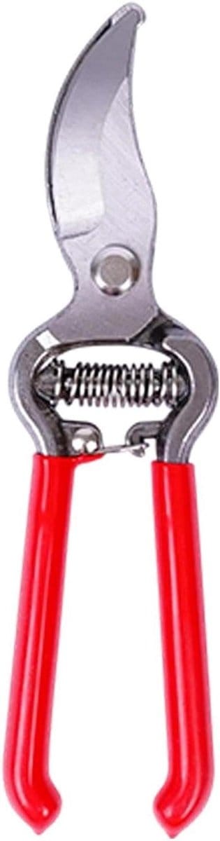 Bloemenknipper - Tuinschaar Snoeischaar - Planten Snoeien - Ergonomisch Handvat - 20.5 cm - Rood