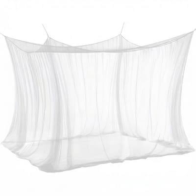Klamboe 300x300x250cm Extra Groot Wit – Buiten Muggennet – Terras/Camping/Picknick/Tent/Paviljoen – Geen Installatie