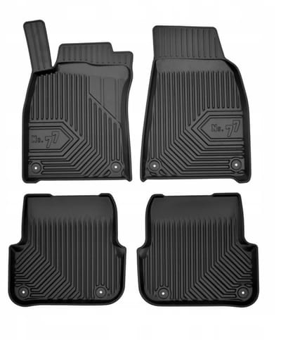 FROGUM 77 Automatten - Geschikt voor AUDI A6 C6 (2004-2006) - TPE Rubber - Zwart